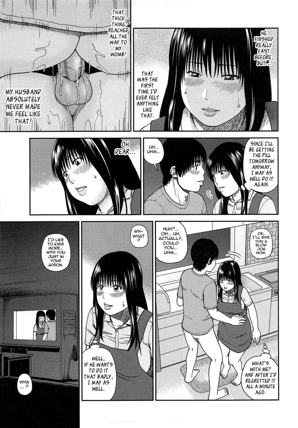 Hentai Manga Comic-35 Year Old Ripe Wife-Chapter 6-The Night I Was Aroused By My Son's Friend (Second Half)-9